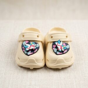 Kids' Unicorn Heart Charm Clog