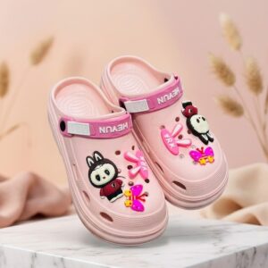Cartoon & Butterfly Charm Clogs